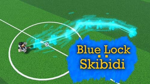 Blue Lock Skibidi game artwork